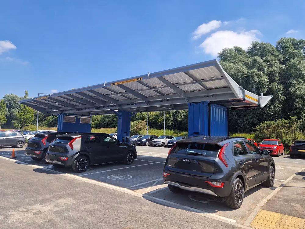 Merseyside Police Solar EV Charging Hub