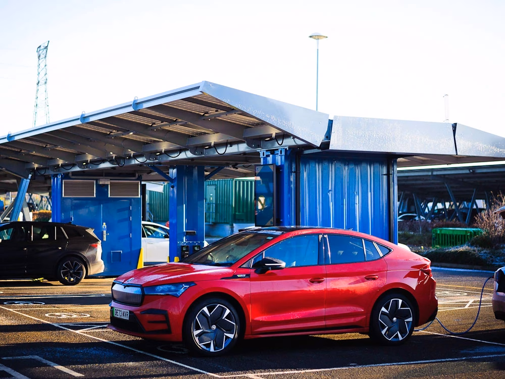Bentley Motors Solar Car Park and EV Charging