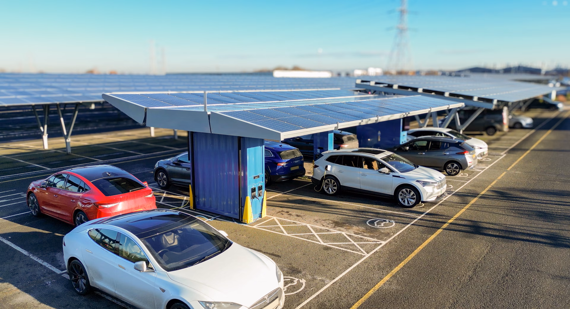 solar powered ev charging